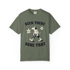 ’Been There Done That’ T-Shirt | Funny Dog Lover Quote Tee with Playful Graphic - Moss / S