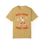 ’Been There Done That’ T-Shirt | Funny Dog Lover Quote Tee with Playful Graphic - Mustard / S