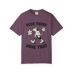 ’Been There Done That’ T-Shirt | Funny Dog Lover Quote Tee with Playful Graphic - Berry / S
