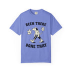 ’Been There Done That’ T-Shirt | Funny Dog Lover Quote Tee with Playful Graphic - Flo Blue / S