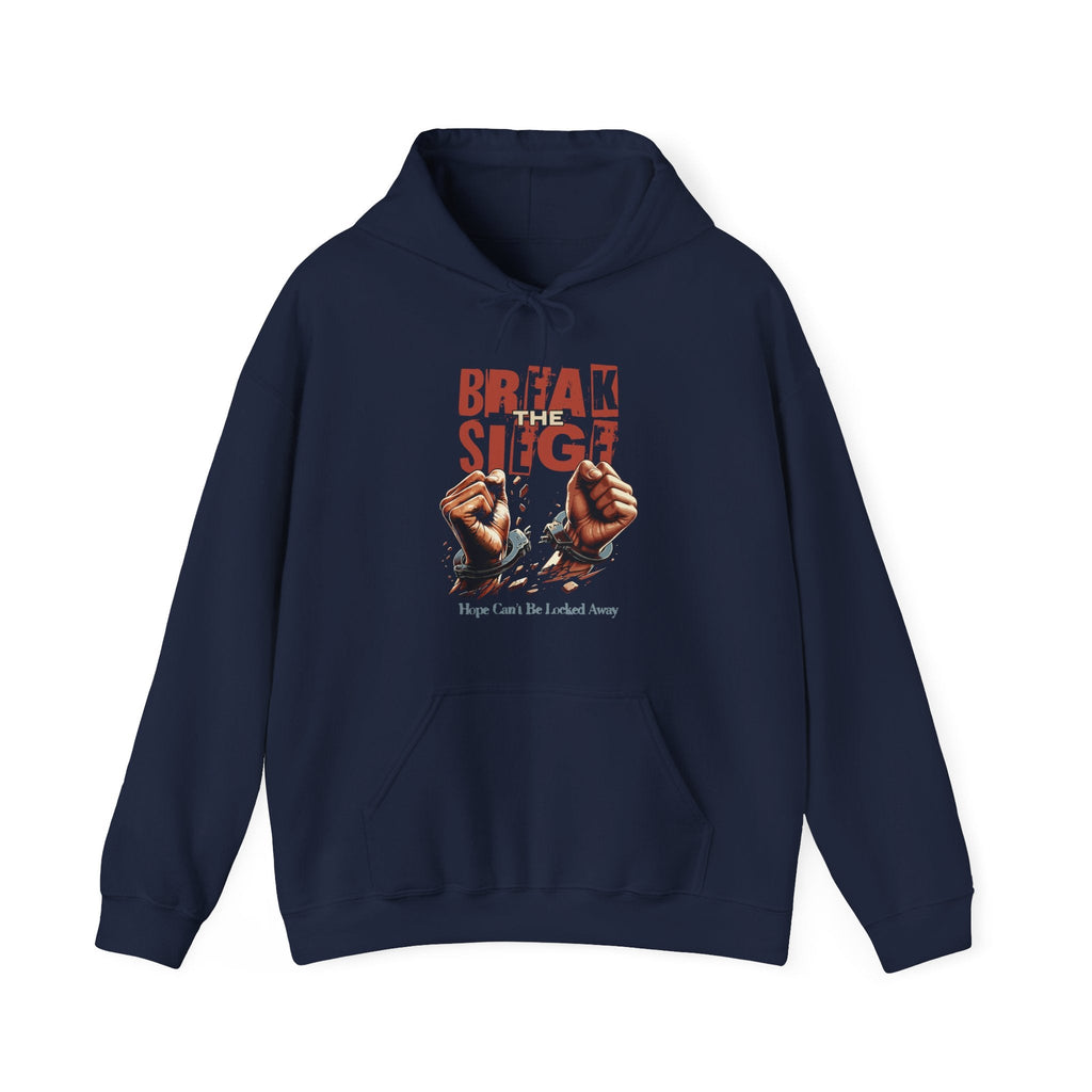 Break the Siege Classic Hoodie - Navy / S