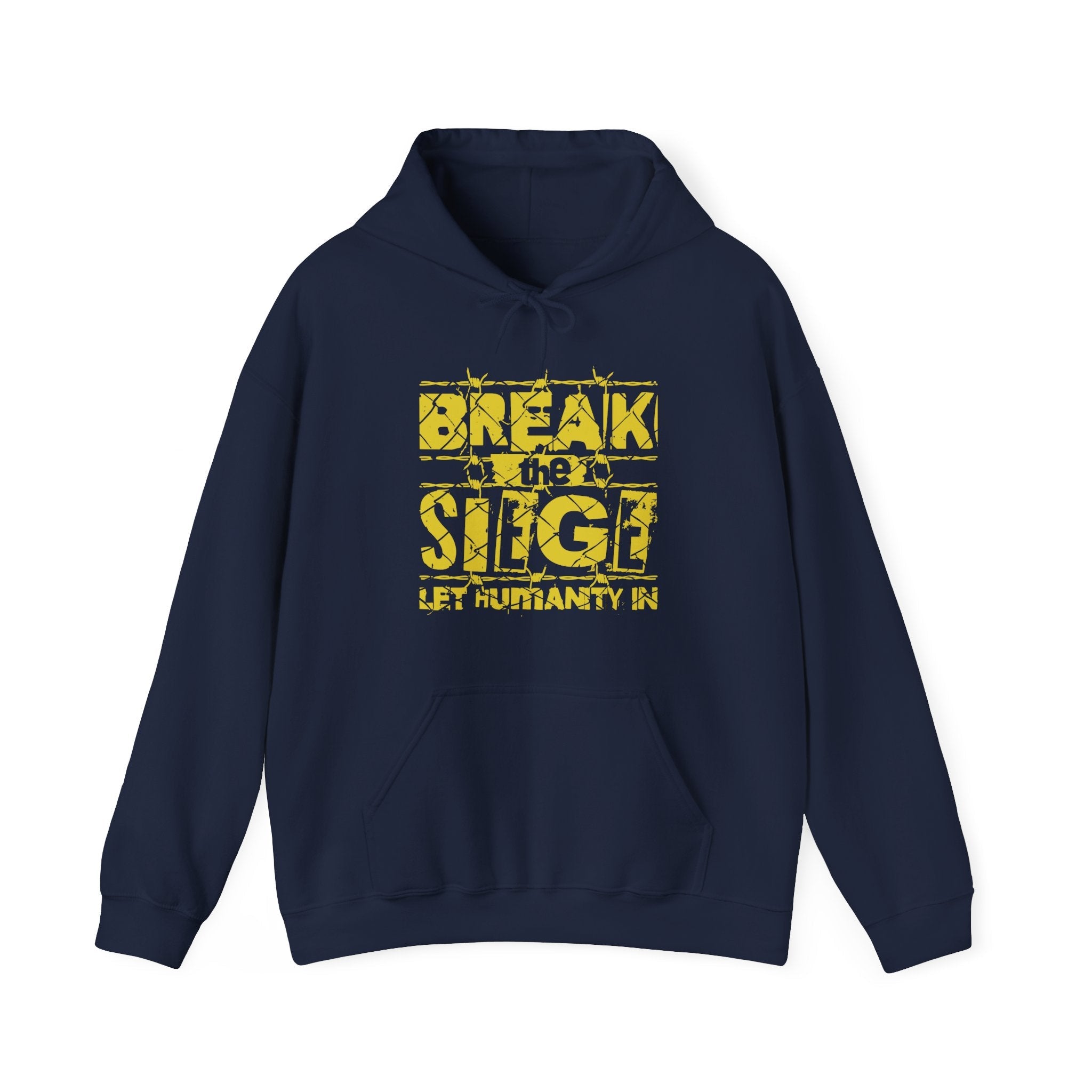 Break the Siege Classic Hoodie - Navy / S