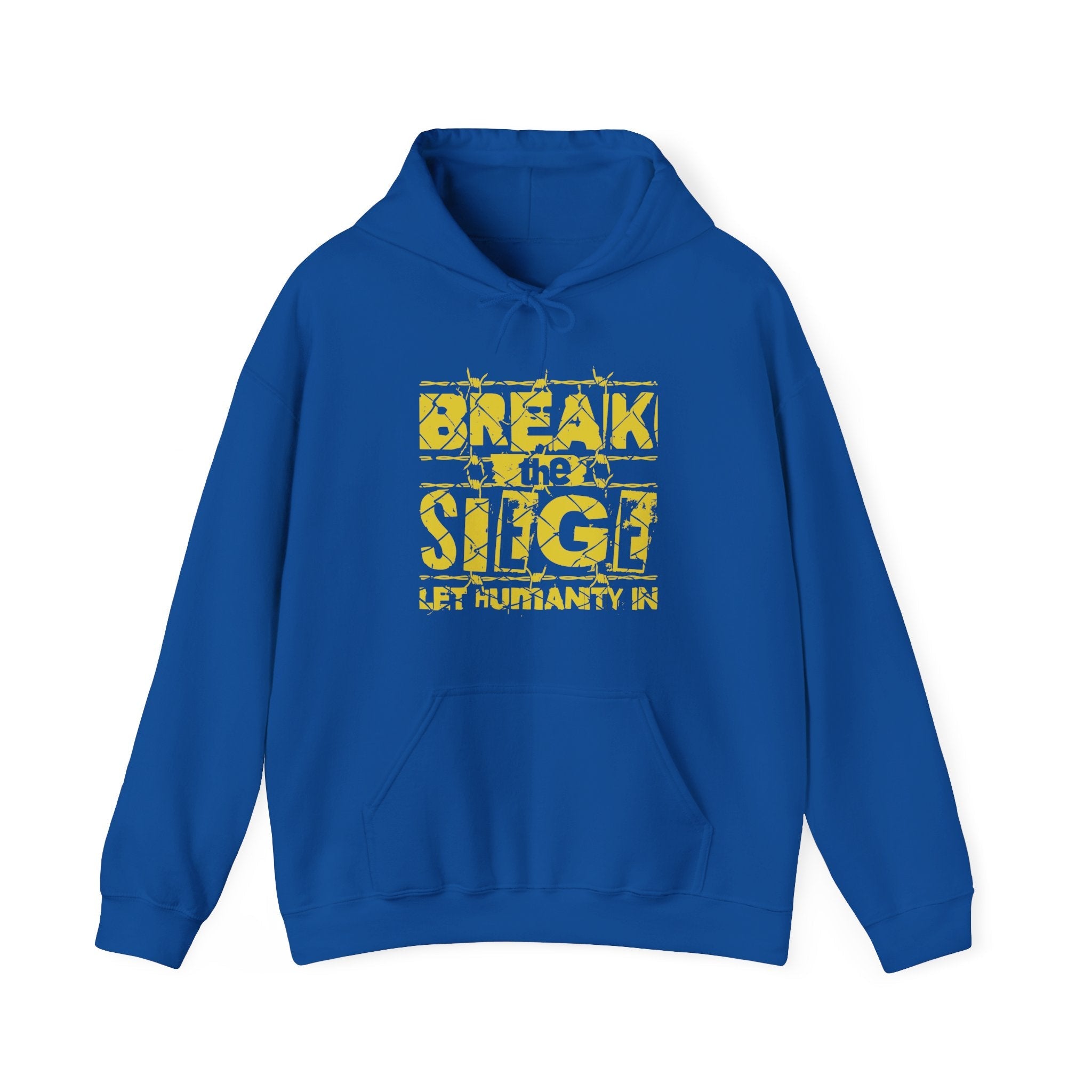 Break the Siege Classic Hoodie - Royal / S
