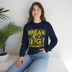 Break the Siege Crewneck Sweatshirt – “Let Humanity In”