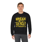 Break the Siege Crewneck Sweatshirt – “Let Humanity In”