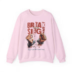 Break the Siege Crewneck Sweatshirt - S / Light Pink
