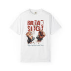 Break the Siege Unisex Garment-Dyed T-Shirt - White / S