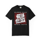 Break the Silence Unisex Garment-Dyed T-Shirt - Black / S