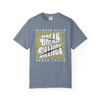 Break the Silence Unisex Garment-Dyed T-Shirt - Blue Jean / S