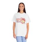 ’Burn Calories Not Courts’ Pickleball T-Shirt | Funny Sports Quote Tee for Men & Women