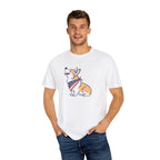 Cute Corgi Patriotic T-Shirt
