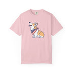 Cute Corgi Patriotic T-Shirt - Blossom / S