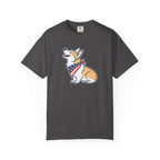 Cute Corgi Patriotic T-Shirt - Graphite / S