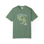 ’Dink Responsibly’ Funny Pickleball T-Shirt | Cute Pickle Character Pun Tee for Players - Light Green / S