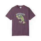 ’Dink Responsibly’ Funny Pickleball T-Shirt | Cute Pickle Character Pun Tee for Players - Berry / S