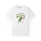 ’Dink Responsibly’ Pickleball T-Shirt | Funny Pun Tee for Men & Women - White / S