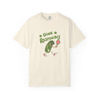 ’Dink Responsibly’ Pickleball T-Shirt | Funny Pun Tee for Men & Women - Ivory / S