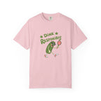 ’Dink Responsibly’ Pickleball T-Shirt | Funny Pun Tee for Men & Women - Blossom / S