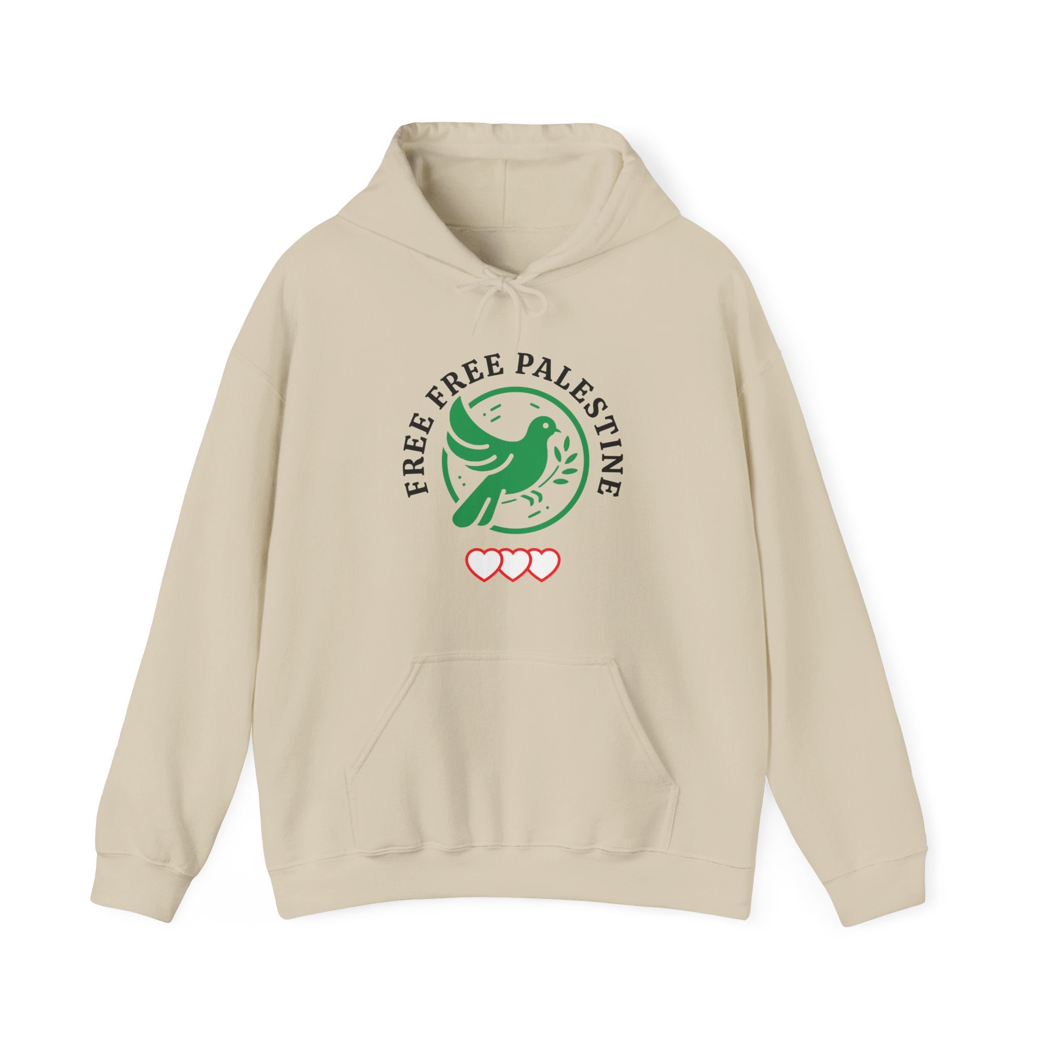 Free Palestine Classic Hoodie - Sand / S