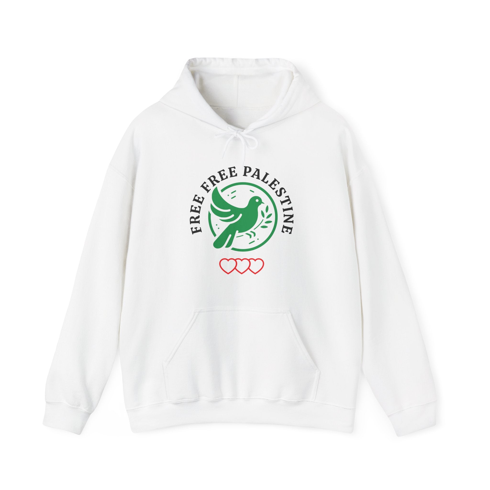 Free Palestine Classic Hoodie - White / S