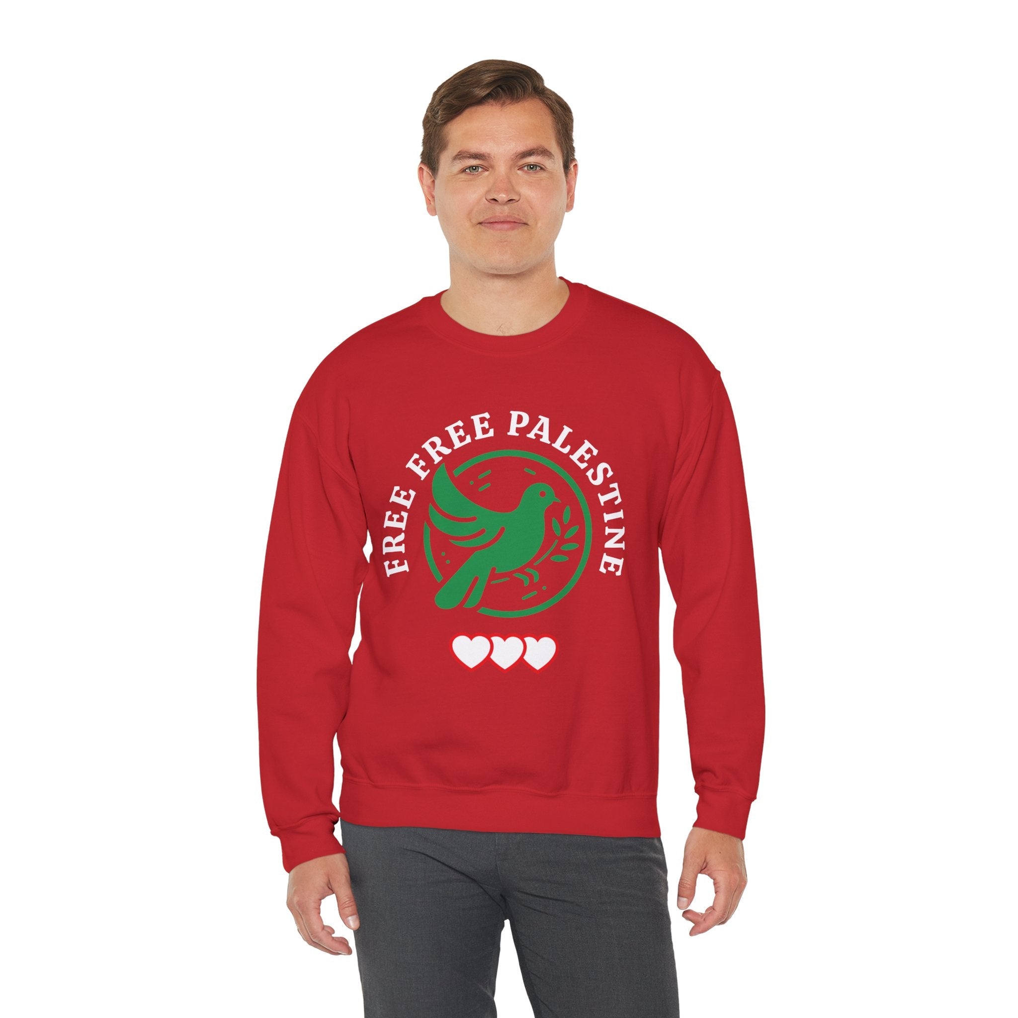 Free Palestine Crewneck Sweatshirt