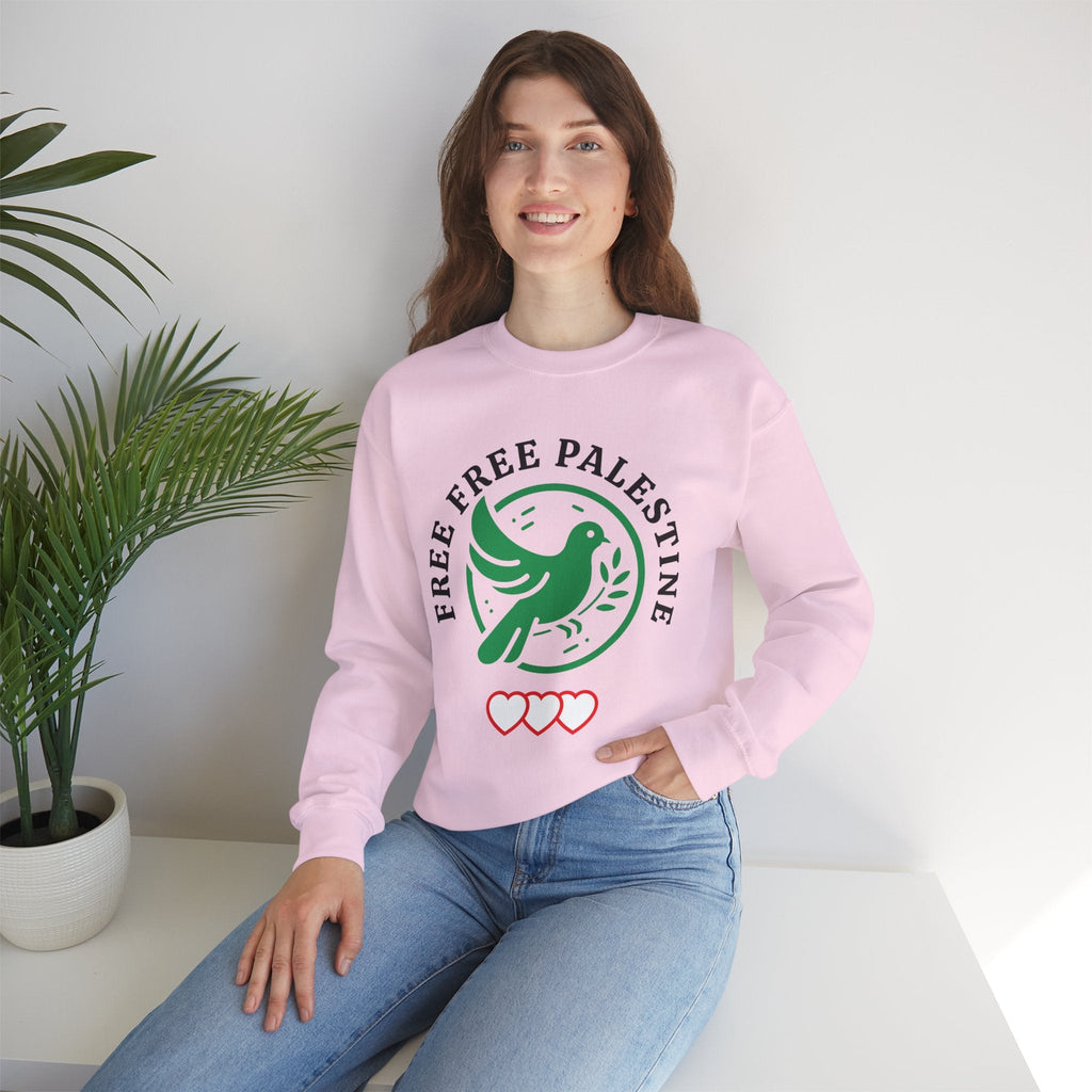Free Palestine Crewneck Sweatshirt