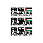 Free Palestine Kiss-Cut Sticker - 4’’ x 6’’ / Vinyl - Paper products
