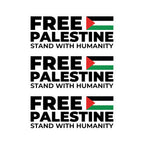 Free Palestine Kiss-Cut Sticker - 8’’ x 10’’ / Vinyl - Paper products