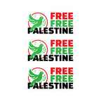 Free Palestine Kiss-Cut Vinyl Decals - 4’’ x 6’’ / Satin - Paper products
