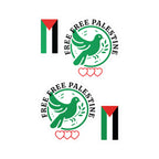 Free Palestine Kiss-Cut Vinyl Decals Stickers - 4’’ x 6’’ / Satin - Paper products