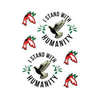 Humanity-Inspired Vinyl Decal Sticker - 6’’ x 8’’ / Kiss-Cut / Satin - Paper products