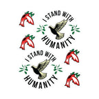 Humanity-Inspired Vinyl Decal Sticker - 8’’ x 10’’ / Kiss-Cut / Satin - Paper products