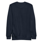 Black sweatshirt on a white background