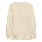 Beige sweatshirt on a white background