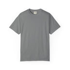 Grey blank t-shirt on a white background
