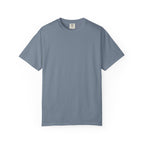 Blue Jean blank t-shirt on a white background
