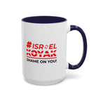 #ISRAELKOYAK Accent Coffee Mug