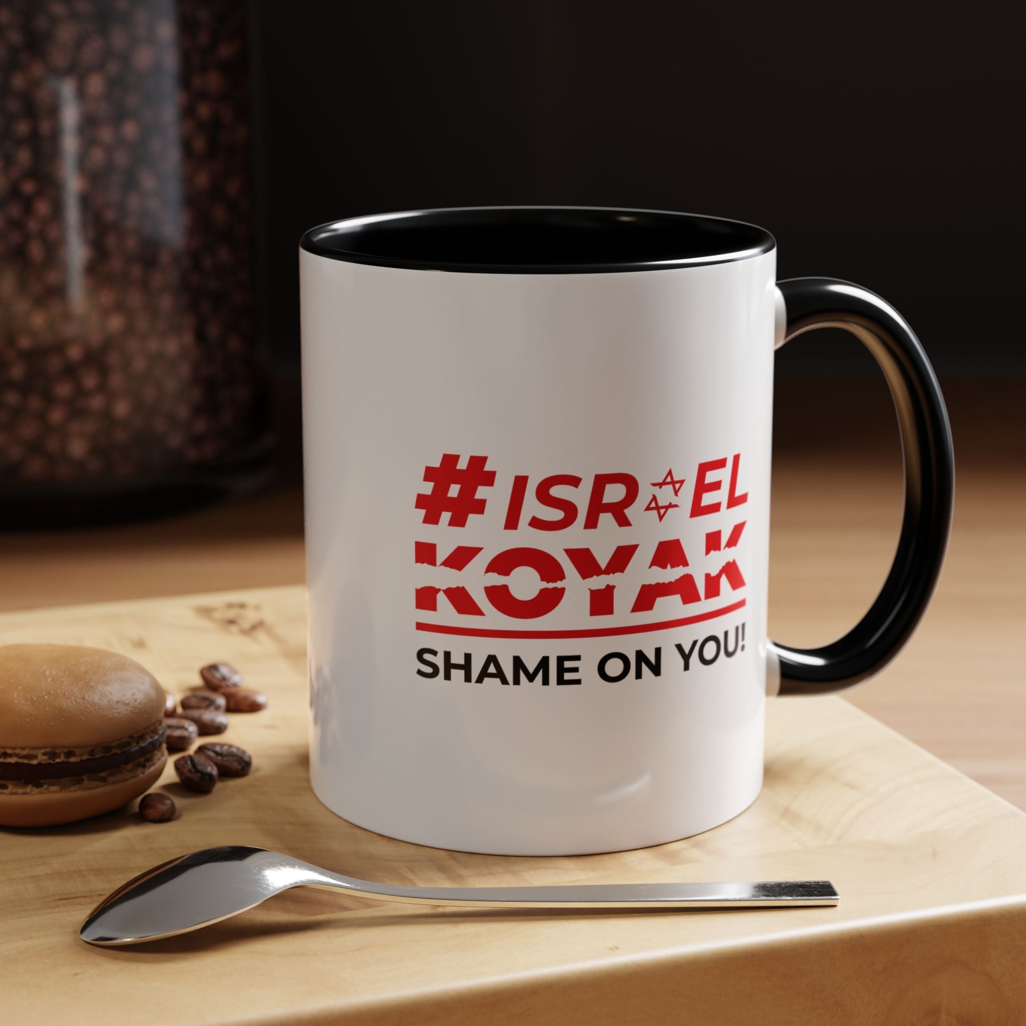 #ISRAELKOYAK Accent Coffee Mug