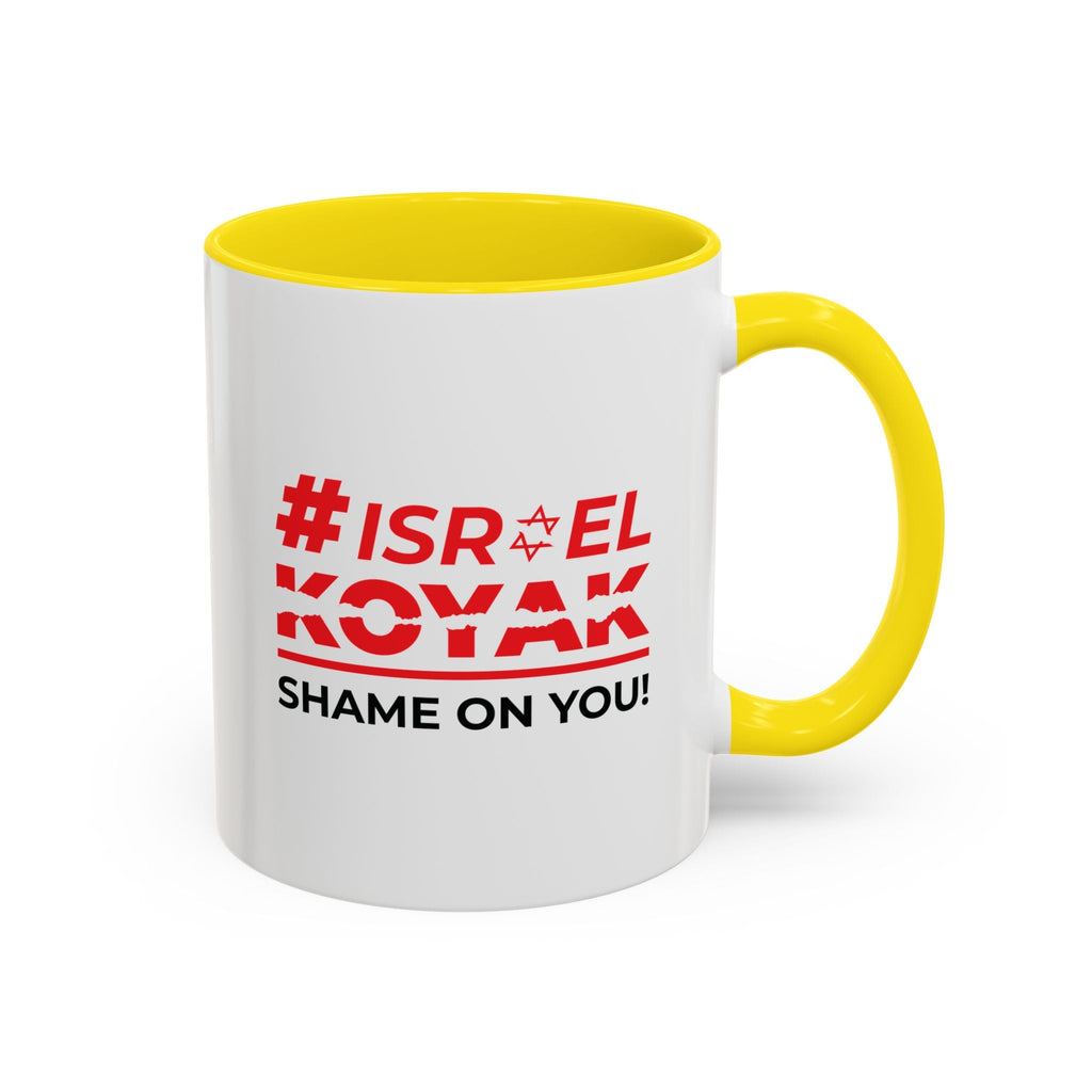 #ISRAELKOYAK Accent Coffee Mug