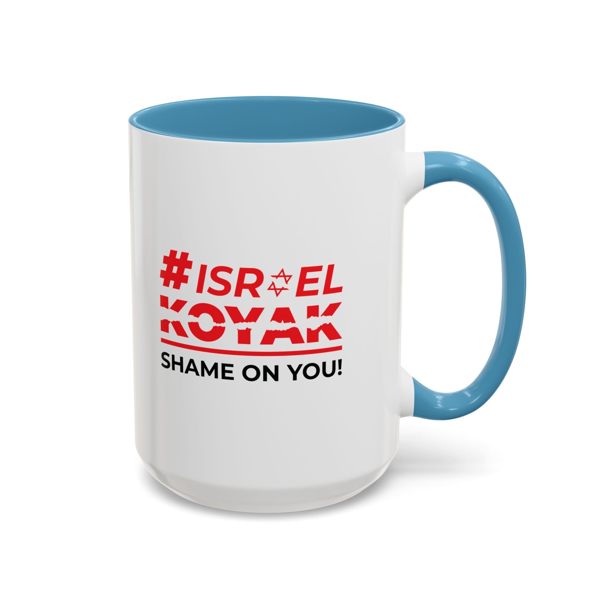 #ISRAELKOYAK Accent Coffee Mug