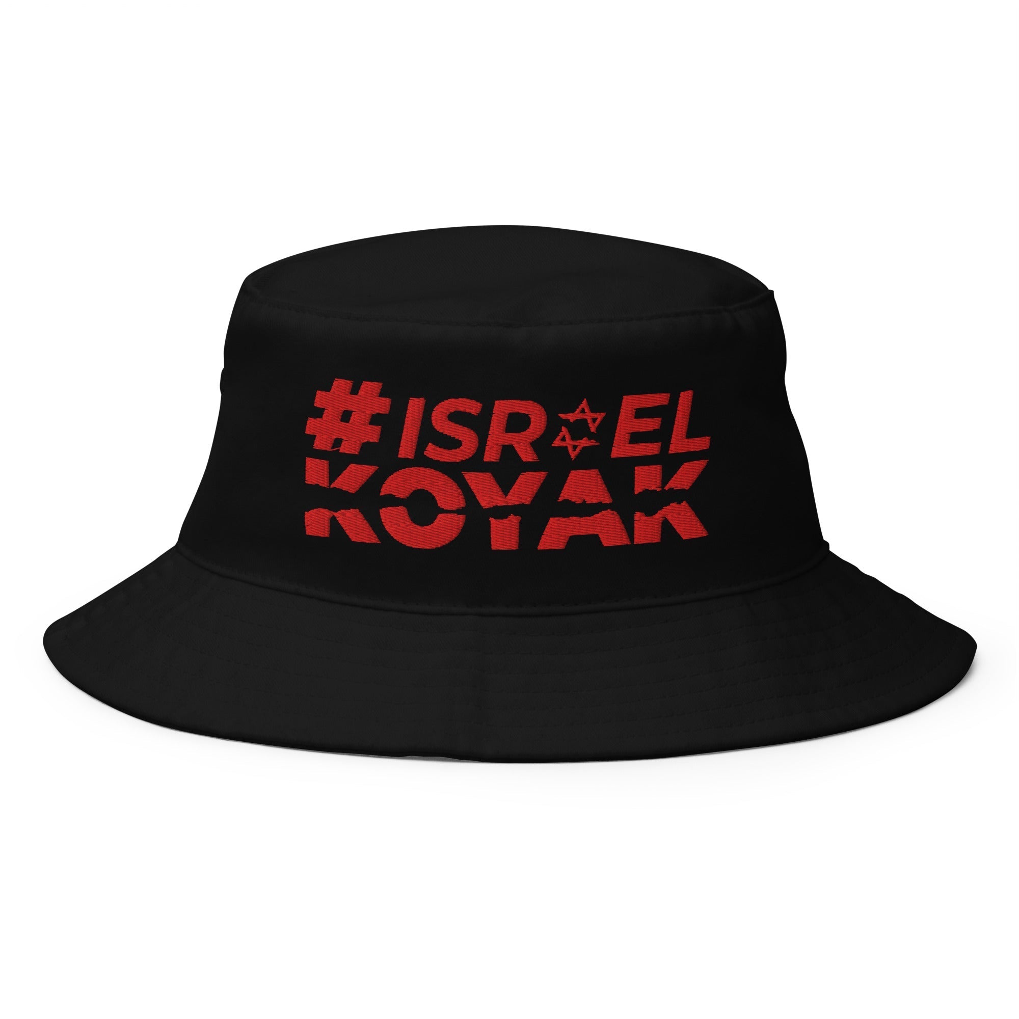 #ISRAELKOYAK Bucket Hat - Black - Hats