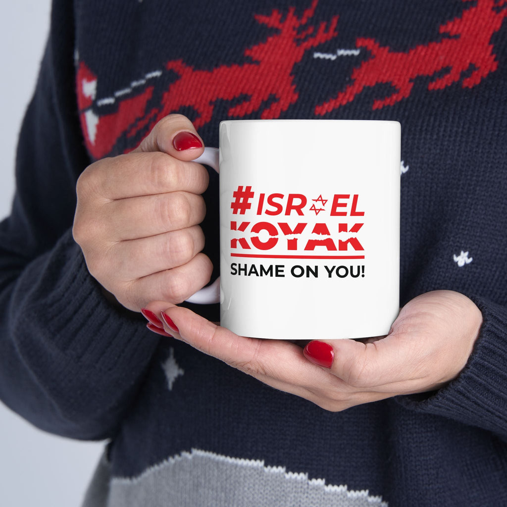 #ISRAELKOYAK Ceramic Mug