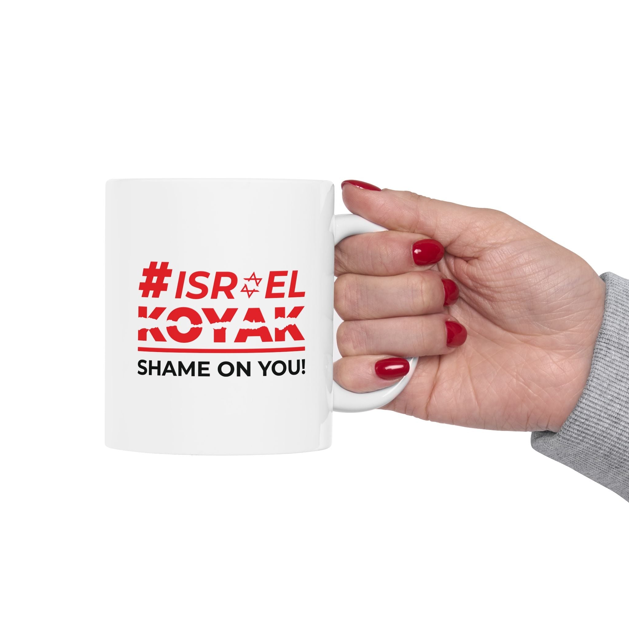 #ISRAELKOYAK Ceramic Mug