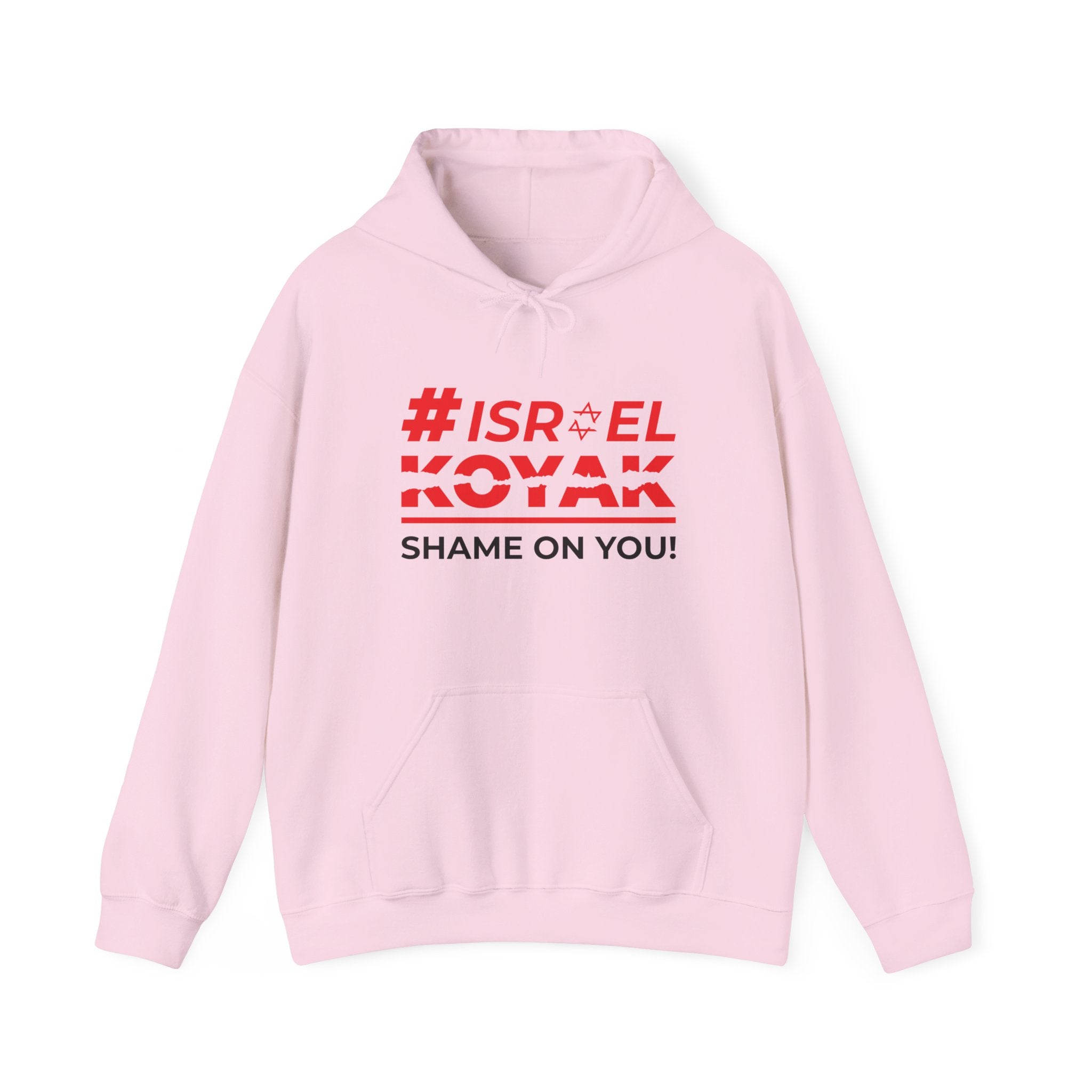 #ISRAELKOYAK Classic Hoodie - Light Pink / S