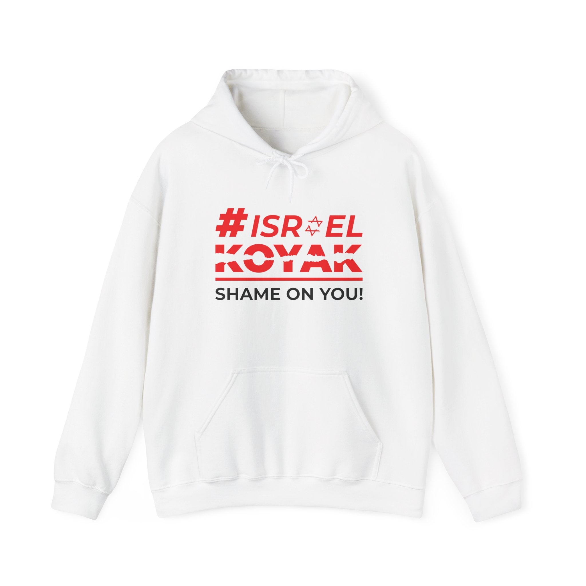 #ISRAELKOYAK Classic Hoodie - White / S