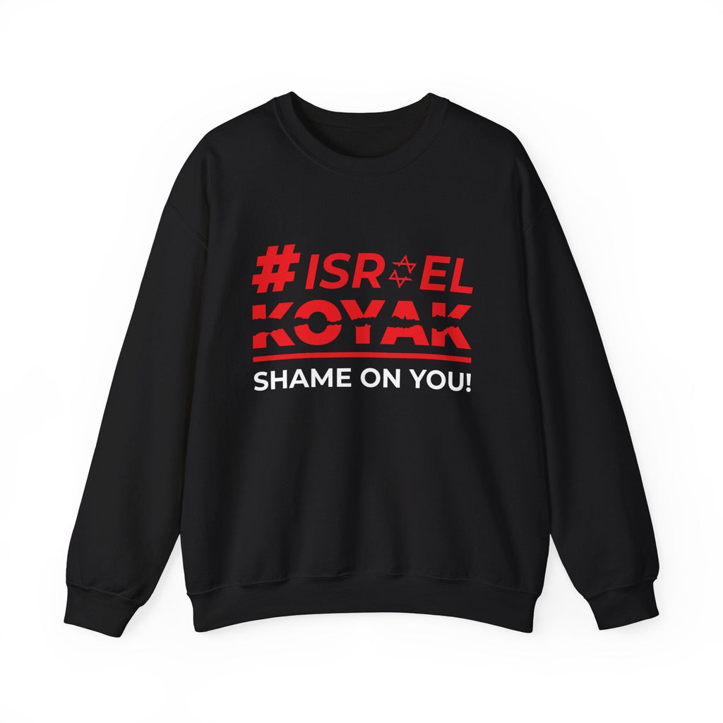 #ISRAELKOYAK Crewneck Sweatshirt - S / Black