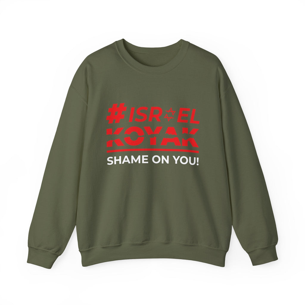 #ISRAELKOYAK Crewneck Sweatshirt - S / Military Green