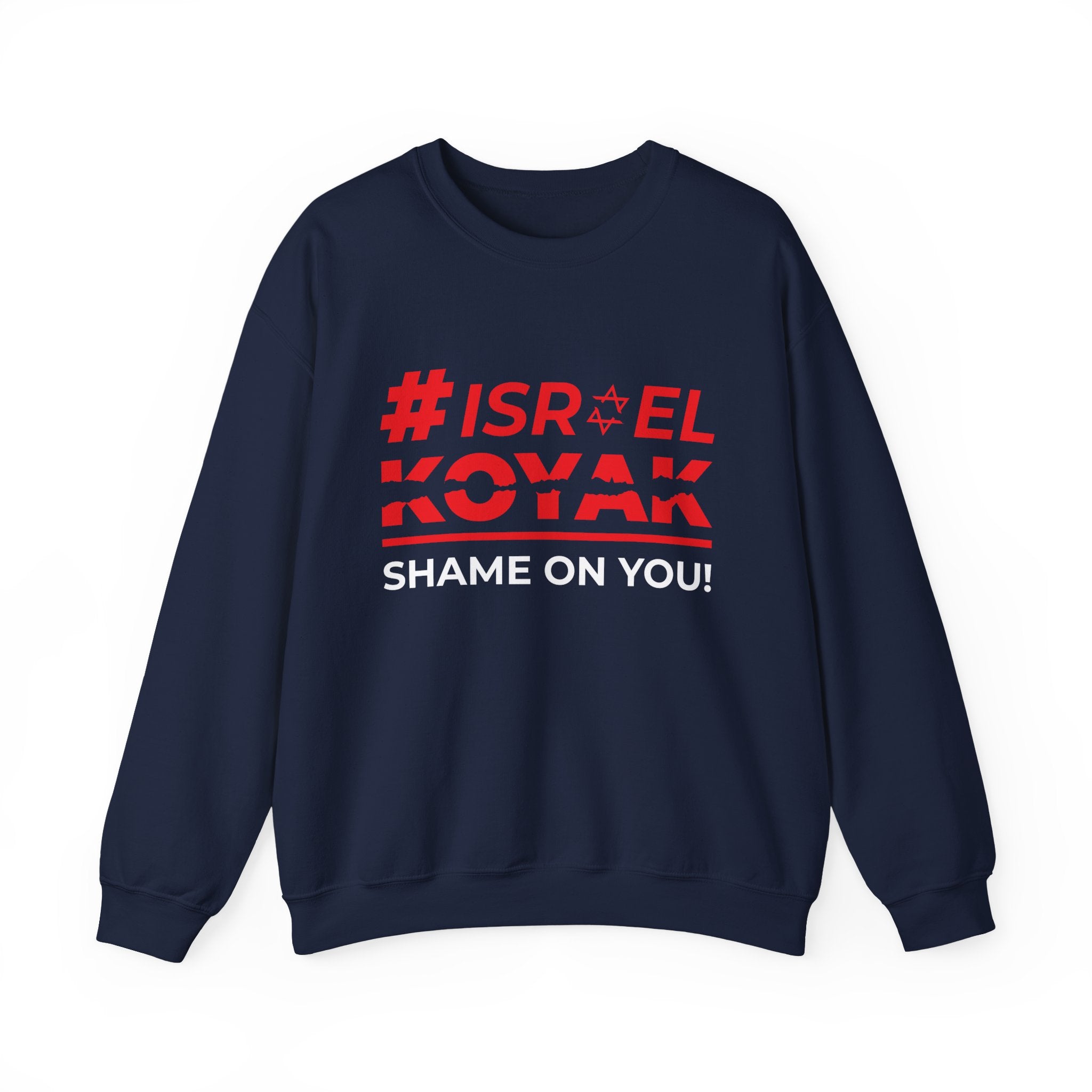 #ISRAELKOYAK Crewneck Sweatshirt - S / Navy