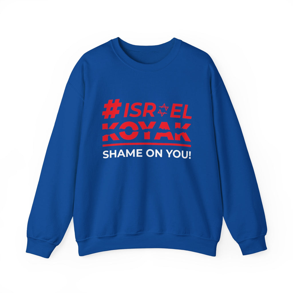 #ISRAELKOYAK Crewneck Sweatshirt - S / Royal