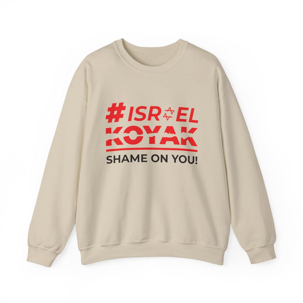 #ISRAELKOYAK Crewneck Sweatshirt - S / Sand